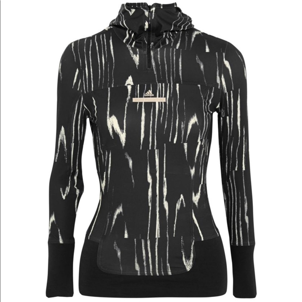 Adidas by Stella McCartney stretch hooded top